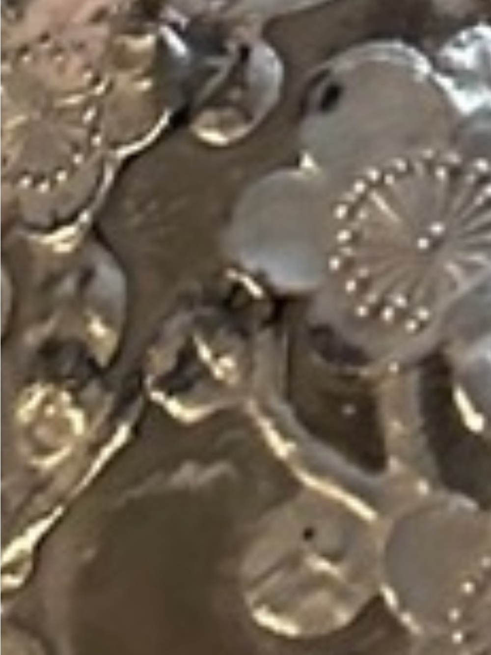 Silver Floral Embossed Decanter - Picture 11 of 15